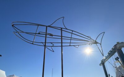 New Shark Sculpture at Salt Pond Visitor Center to Raise Awareness about Ocean Plastics