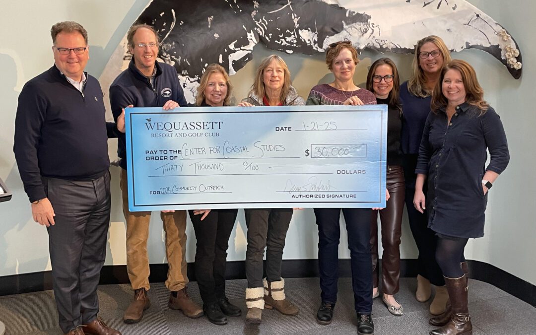 Wequassett Resort’s Community Impact Fund Supports Center for Coastal Studies