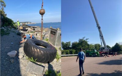 Center for Coastal Studies Returns to Hull to Complete Cleanup